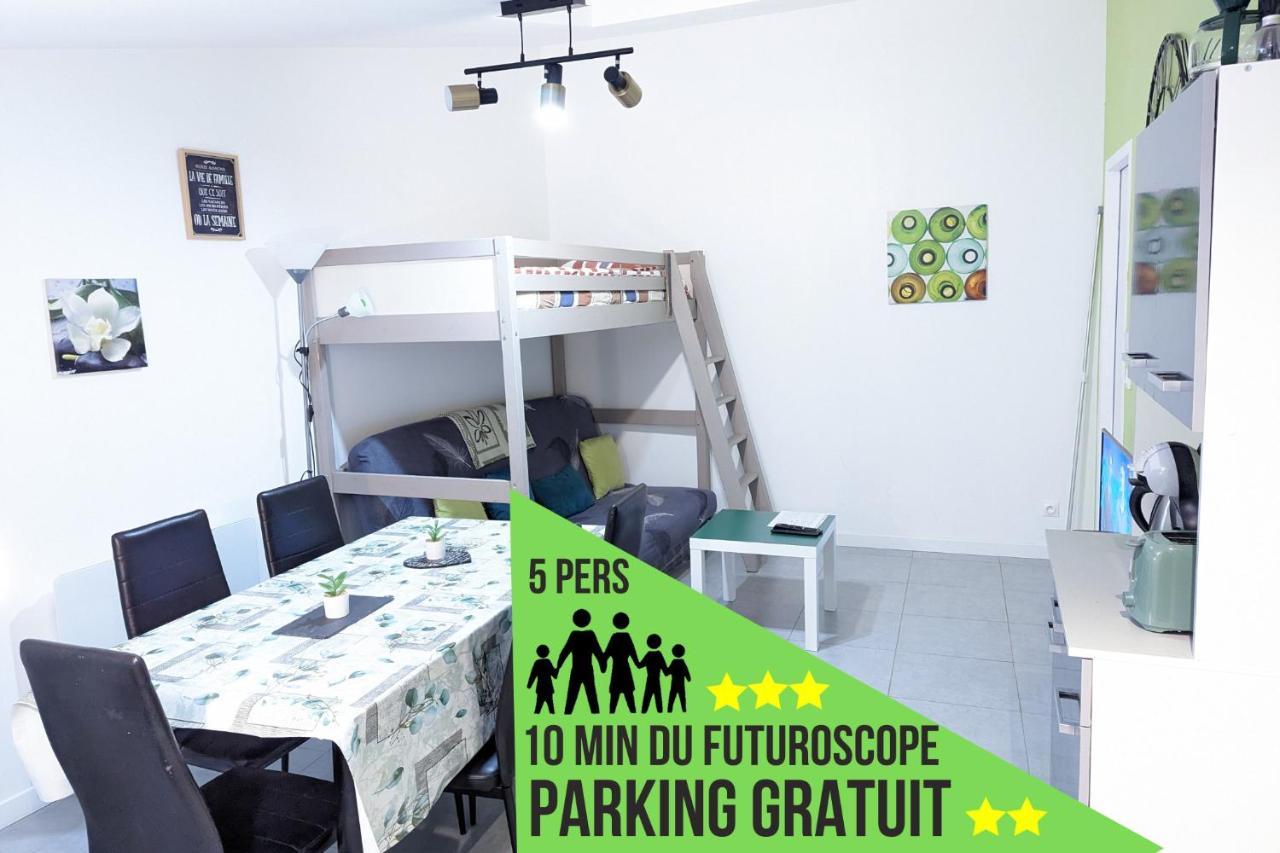 Appartement Entier Meuble A Beaumont Proche Futuroscope Et Poitiers Technopole Zewnętrze zdjęcie